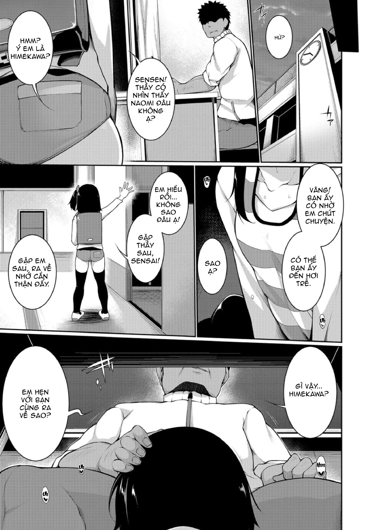 Đọc truyện hentai Force Fucking a Timid Glasses Wearing Loli With My Big Cock - Chap 1