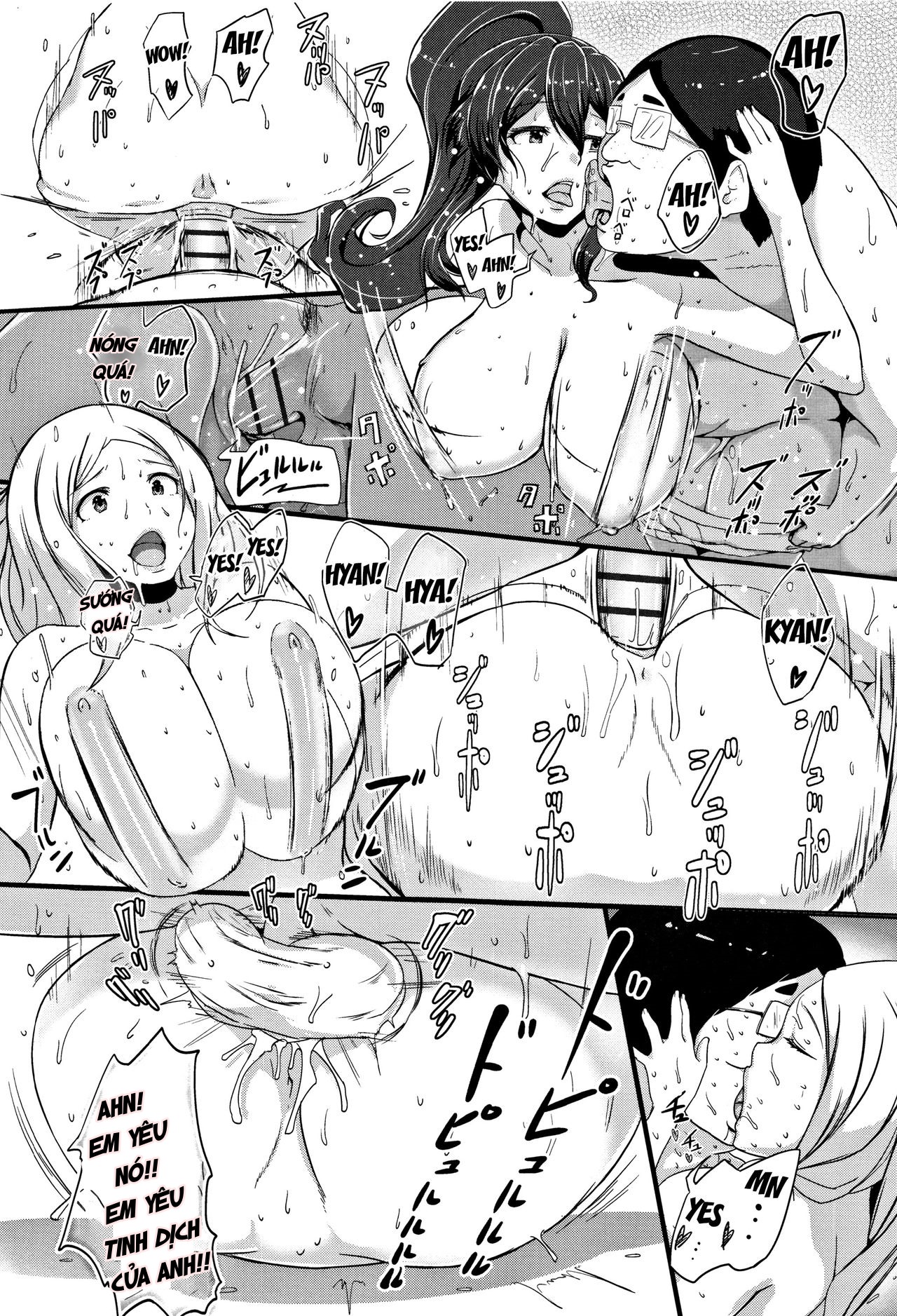 Đọc truyện hentai Inshuu Cheer Girl - Oneshot