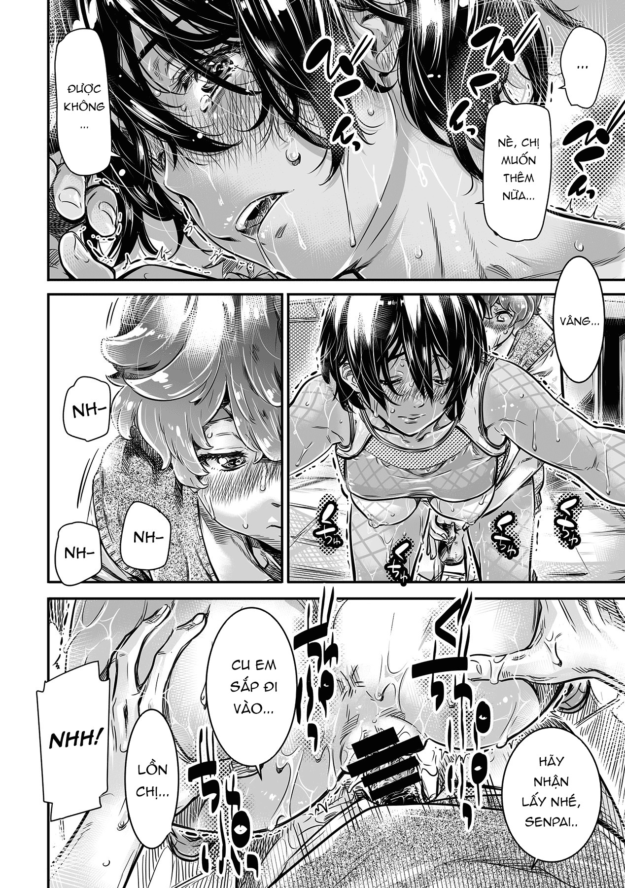 Đọc truyện hentai Chị gái 1m7 khát tình từ nam sinh cấp dưới - Ch. 2 [HẾT]