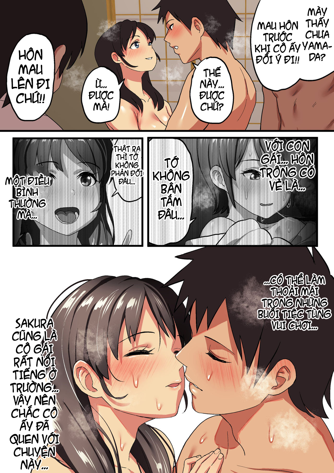 Đọc truyện hentai School Trip X King Game - Chap 1