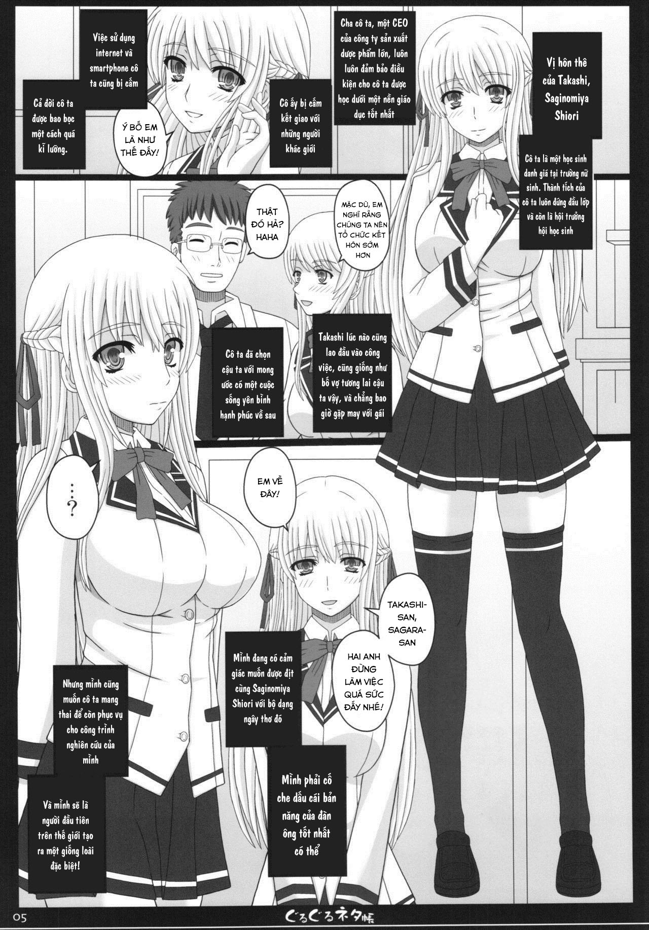 Đọc truyện hentai Shiawase no Katachi no Guruguru Netachou 83R + Paper - Oneshot.