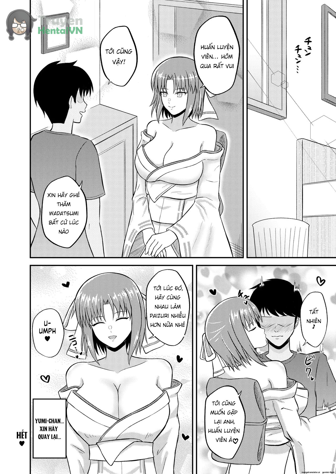 Đọc truyện hentai Wadatsumi Paizuri Ninpouchou - Oneshot