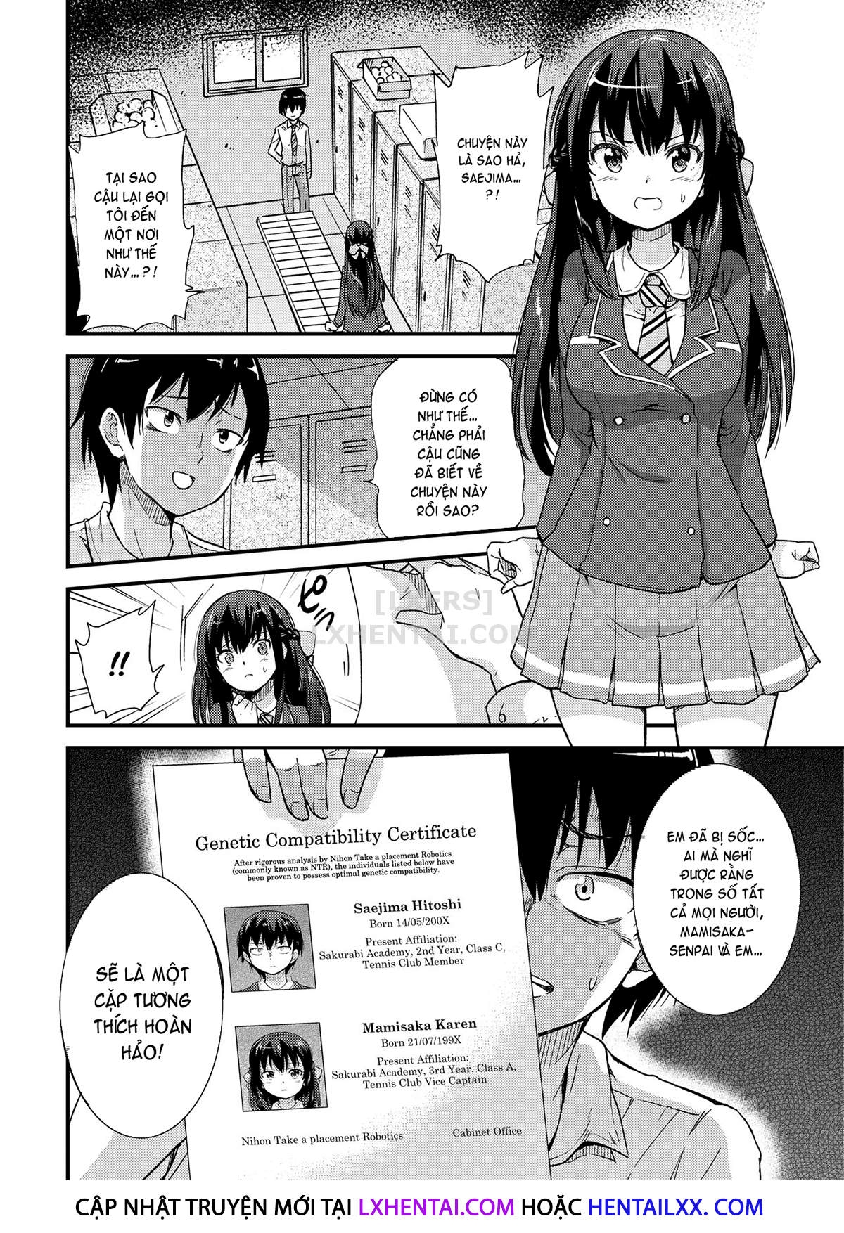 Đọc truyện hentai Government-Approved NTR Babymaking Matching - Chap 1