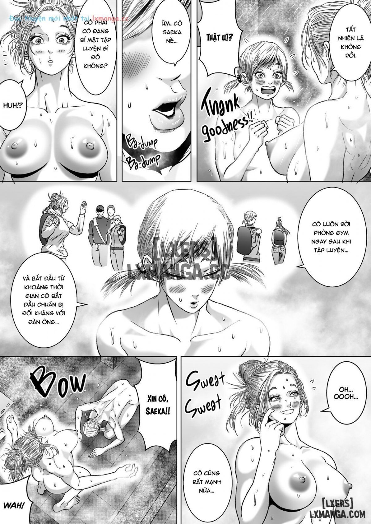 Đọc truyện hentai Kakutou Joshi wa Tsuyokunaritai/ Muchimuchi Kakutou Joshi wa Hentai Seitai-shi to Sex shite Tsuyoku naru - Oneshot