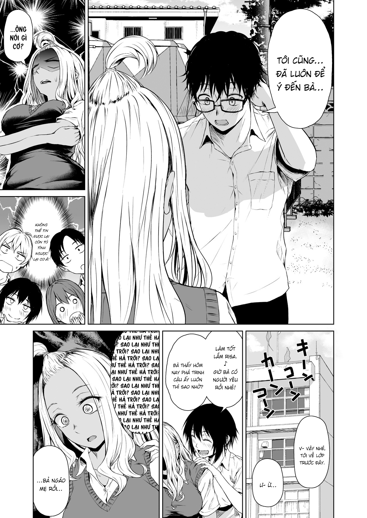 Đọc truyện hentai Một tuần dài tìm hiểu nhau của cô nàng gyaru và anh chàng nhát gái - Chap 1