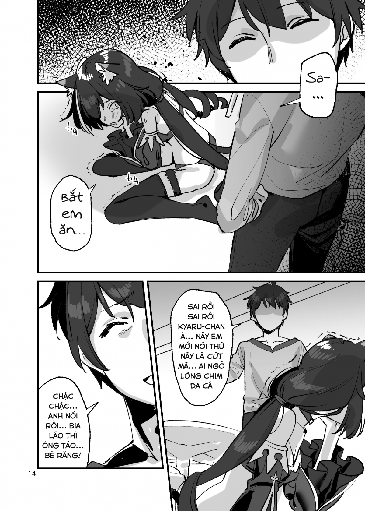 Đọc truyện hentai VÌ EM LÀ KẺ PHẢN BỘI KYARU - CHAN À ! - Chap 2: VÌ EM LÀ KẺ PHẢN BỘI KYARU CHAN À!