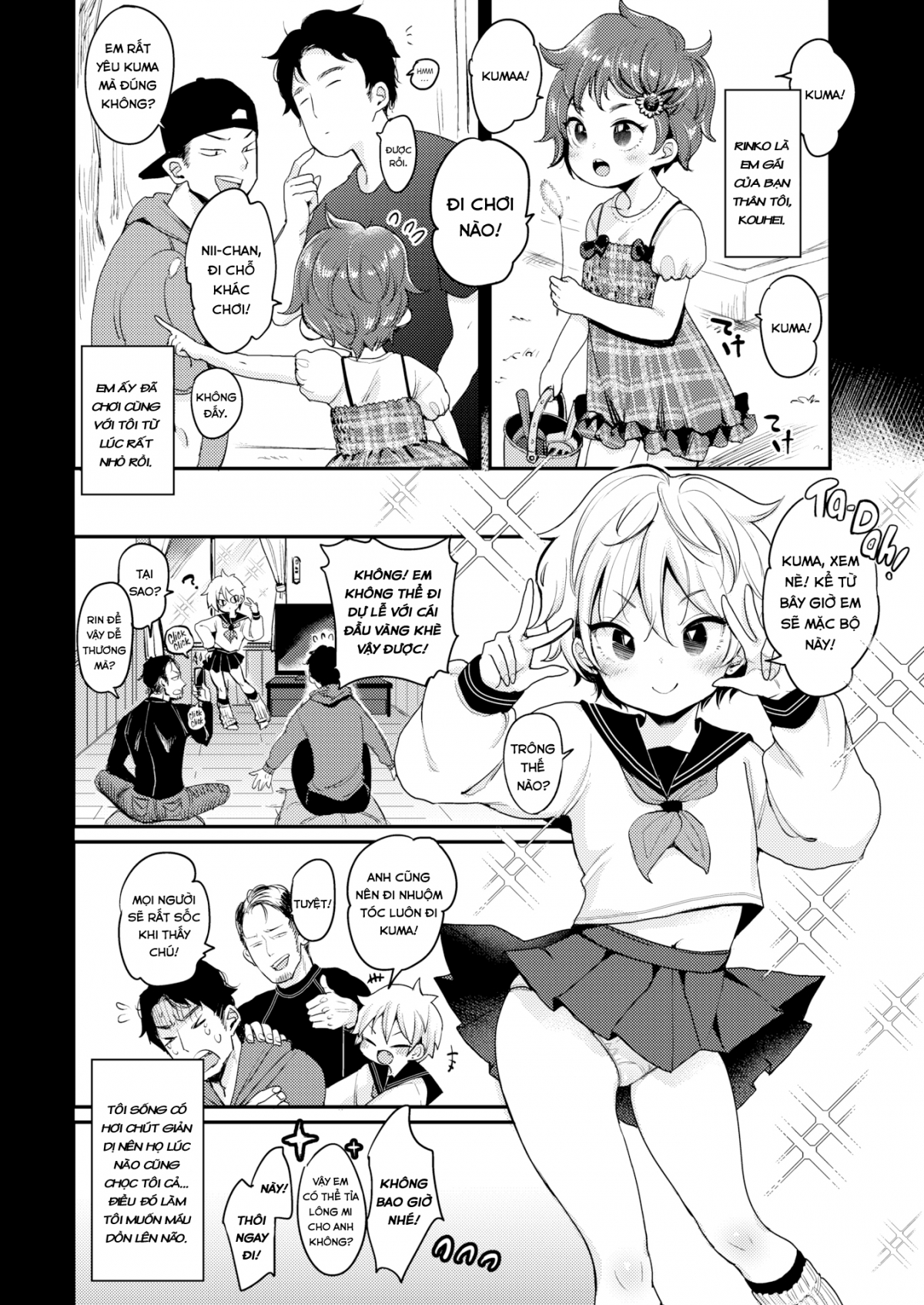 Đọc truyện hentai Bear & Pudding - Oneshot