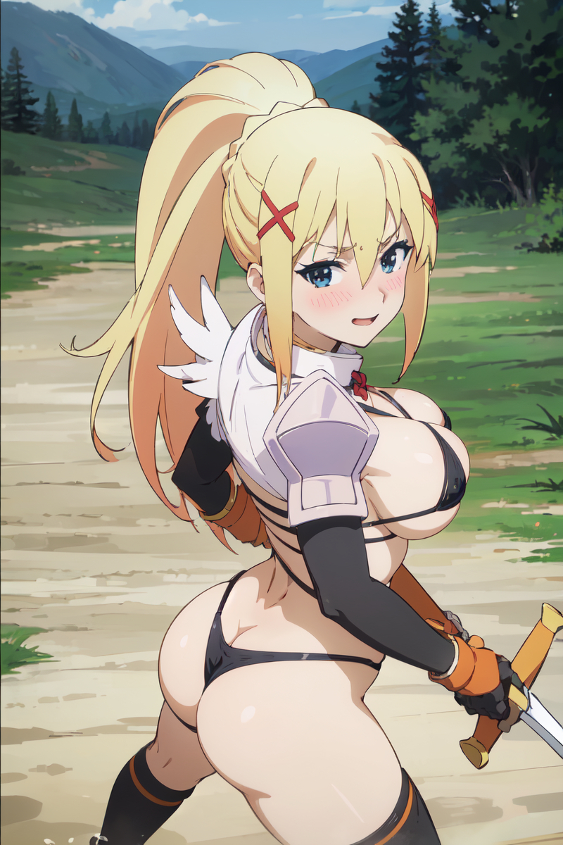 Đọc truyện hentai Tuyển tập Albums Art hentai - Chap 280 - Darkness Micro Bikini