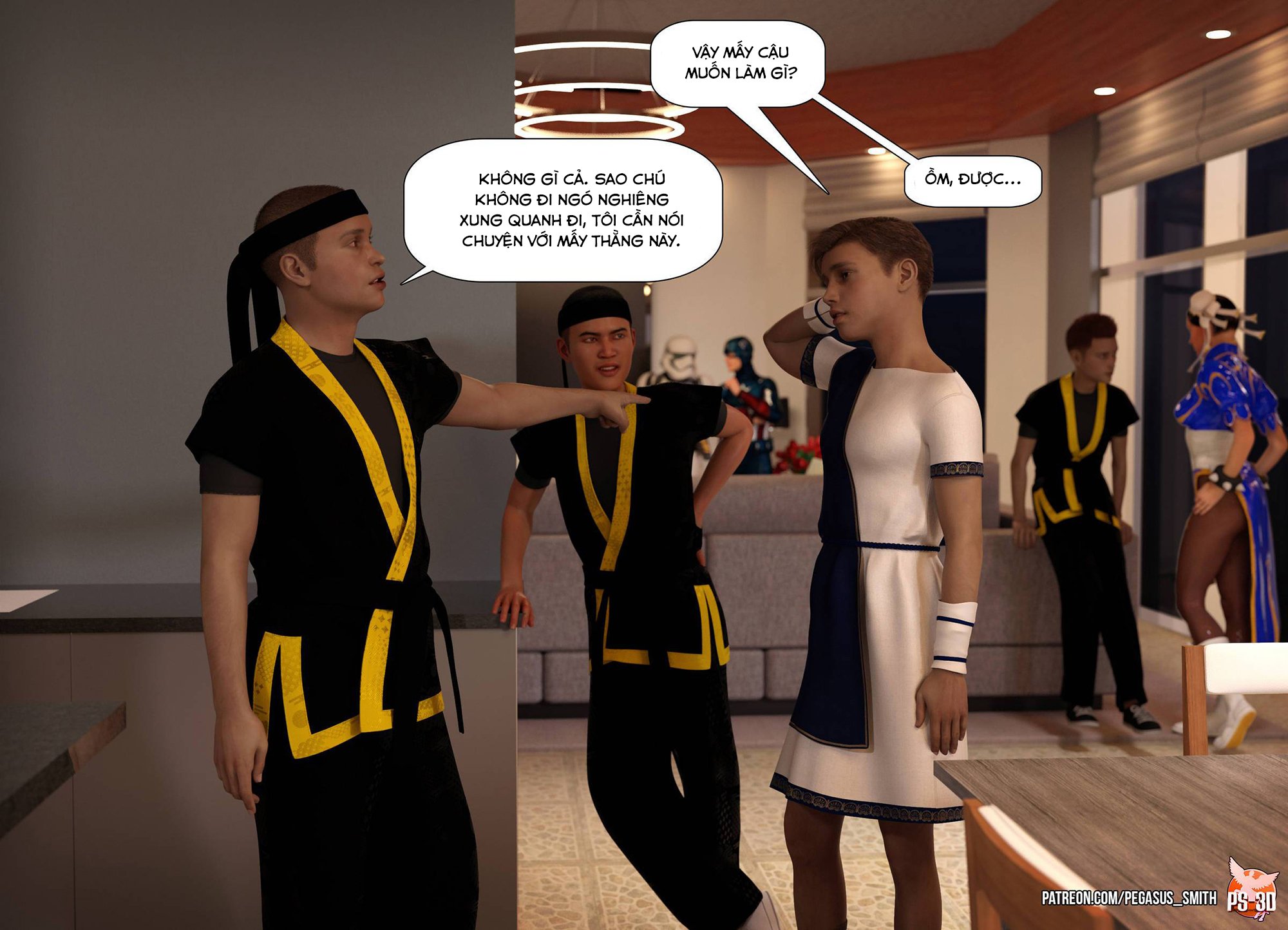 Đọc truyện hentai Trick Or Treat - Chap 2: Đàn ông đúng dễ lừa