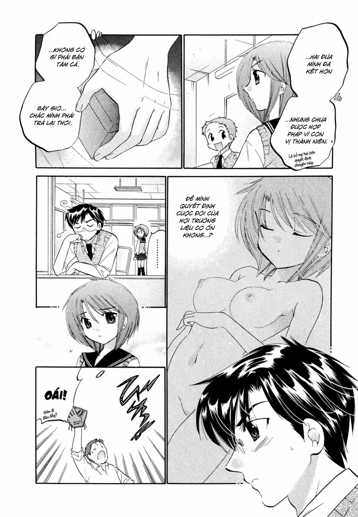 Đọc truyện hentai Vợ tôi là chủ tịch hội học sinh - Chap 8: Vợ chồng tôi (HẾT)