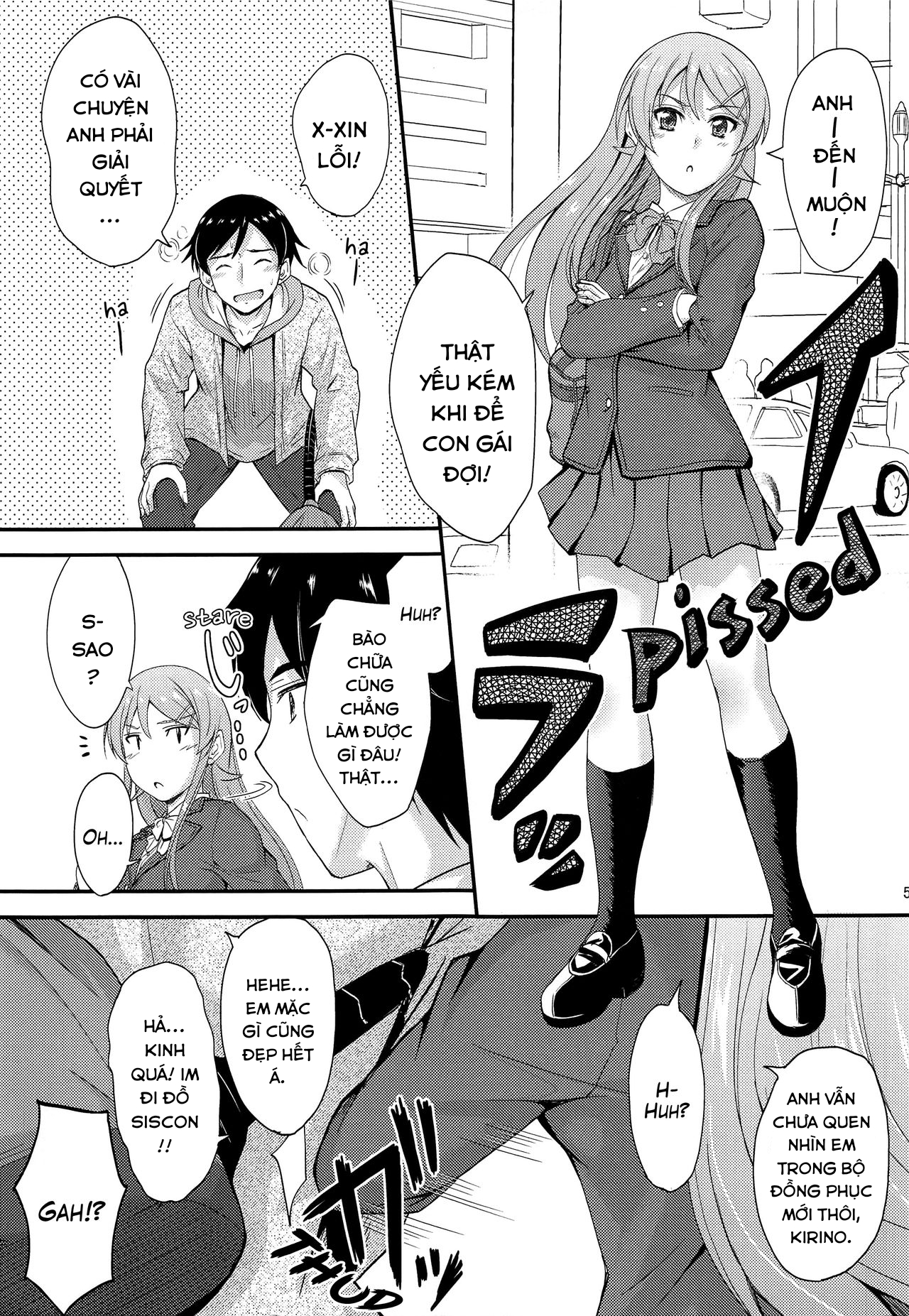 Đọc truyện hentai Tôi cứ mặc đồ mới là thằng anh lại nứng và phiền bỏ bu. - Oneshot