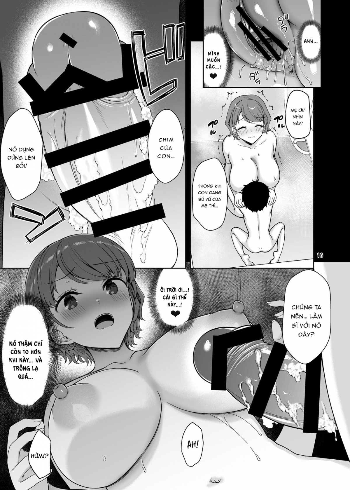 Đọc truyện hentai Mẹ tôi chỉ trở nên dâm đãng trước mặt anh trai tôi. - Oneshot_1