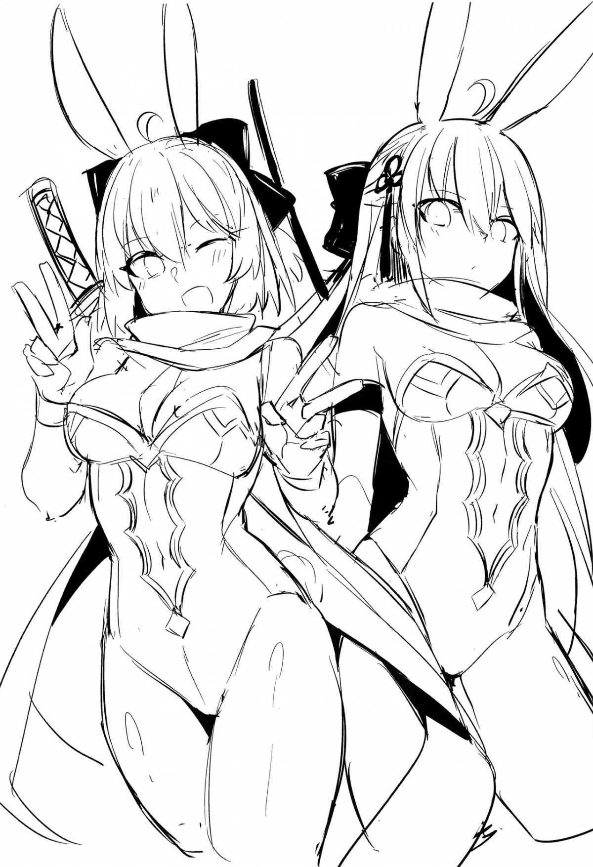 Đọc truyện hentai Cuộc đấu giữa hai kiếm sĩ đồ bơi! - Oneshot