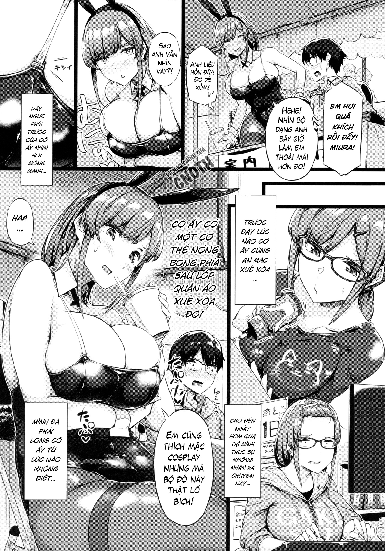 Đọc truyện hentai Koisuru Usagi wa Abare Chichi - Oneshot
