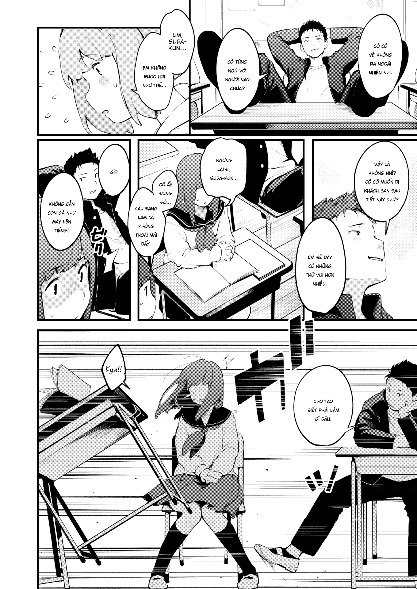 Đọc truyện hentai Bài giảng ngọt ngào của Hana-chan sensei. - Oneshot