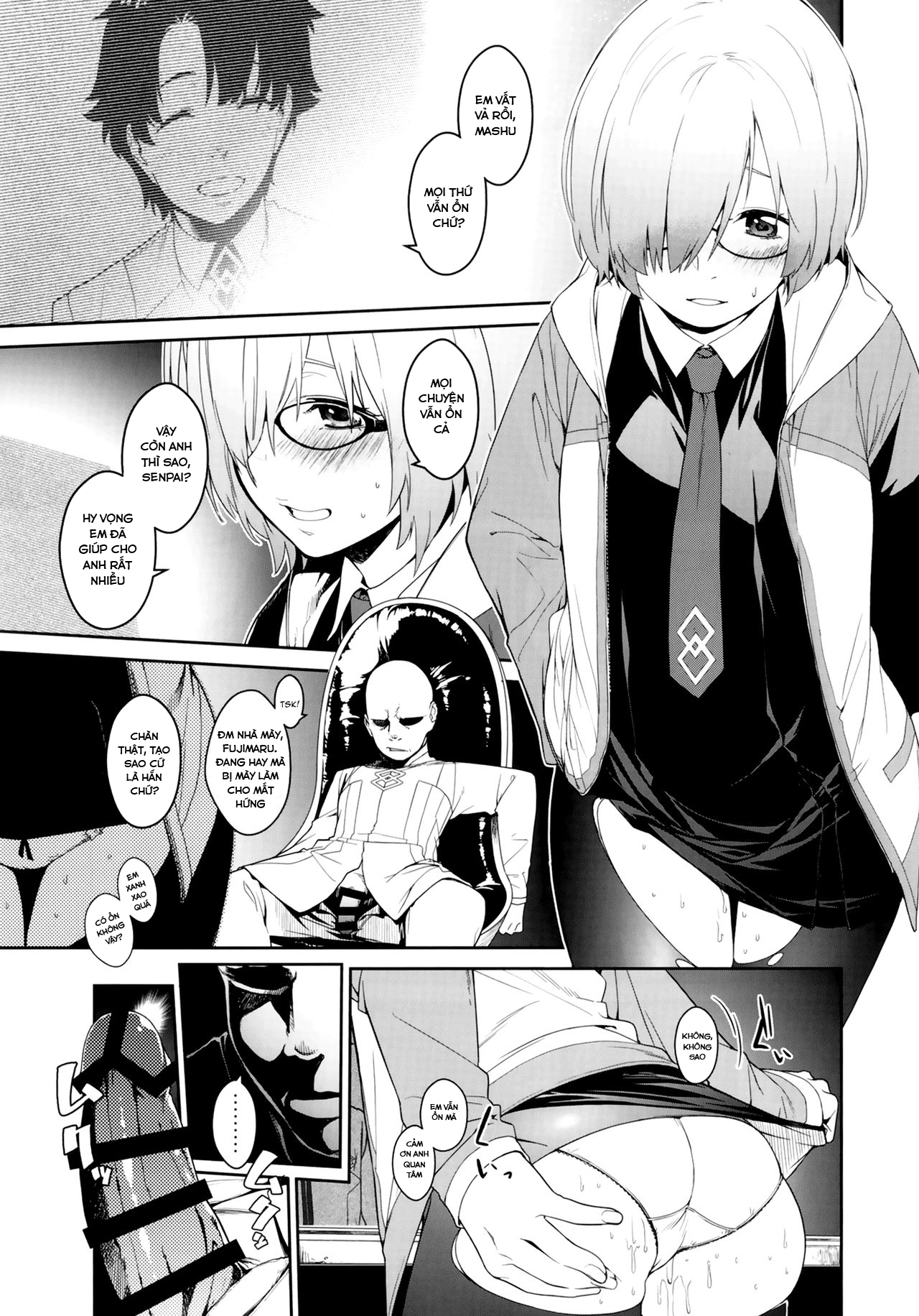 Đọc truyện hentai Shielder ni mo Aru Jakuten (Fate Grand Order) - Chap 2