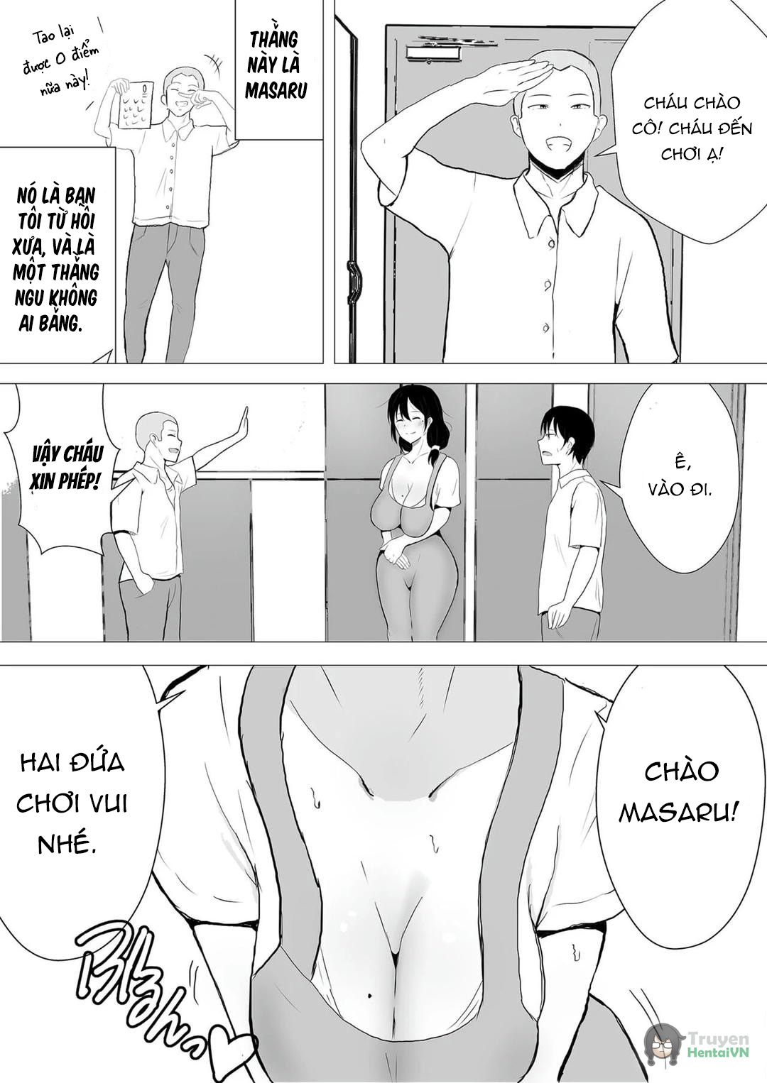 Đọc truyện hentai TomoKano Kaa-chan~ Daisuki na Ore no Hahaoya wa Aho na Shinyuu no Kanojo~ - Chap 1