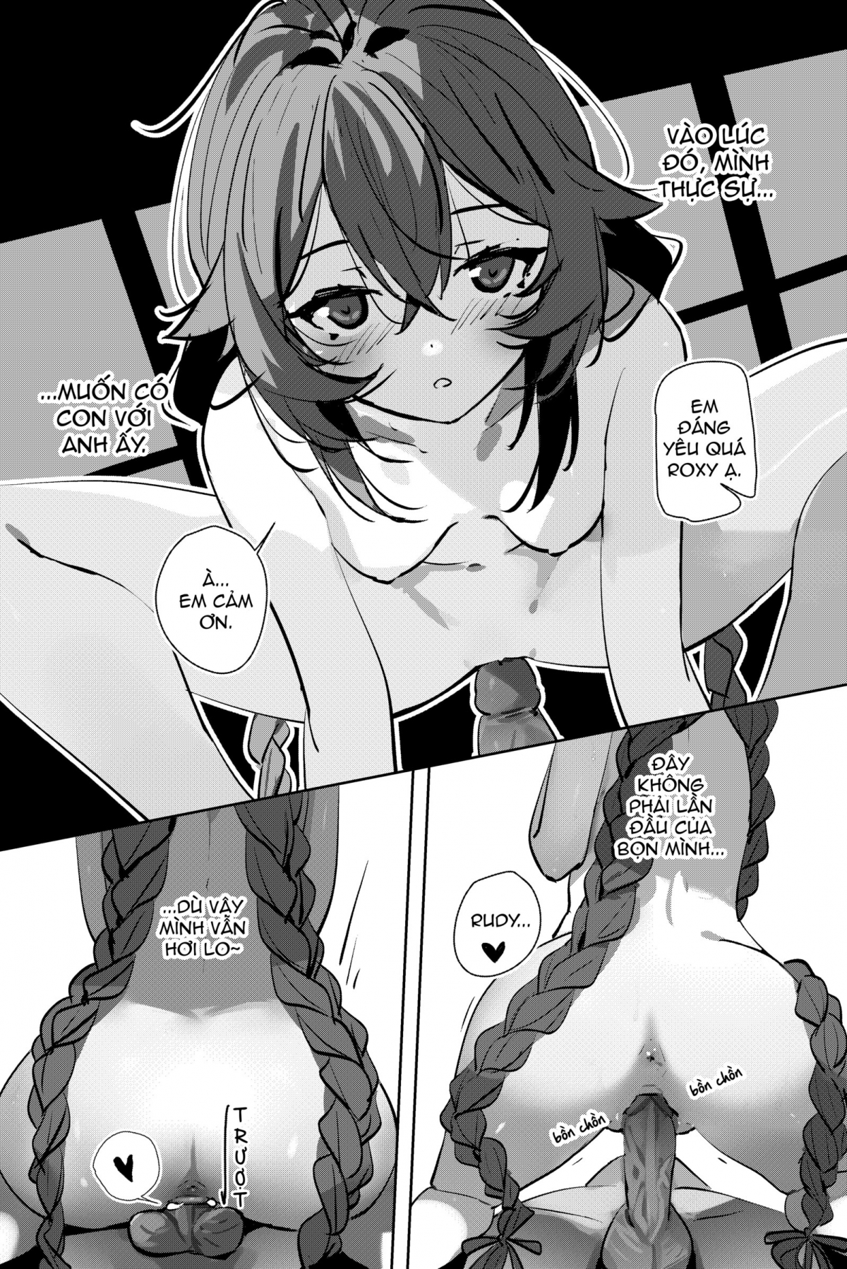 Đọc truyện hentai Tóc xanh da trời - Oneshot