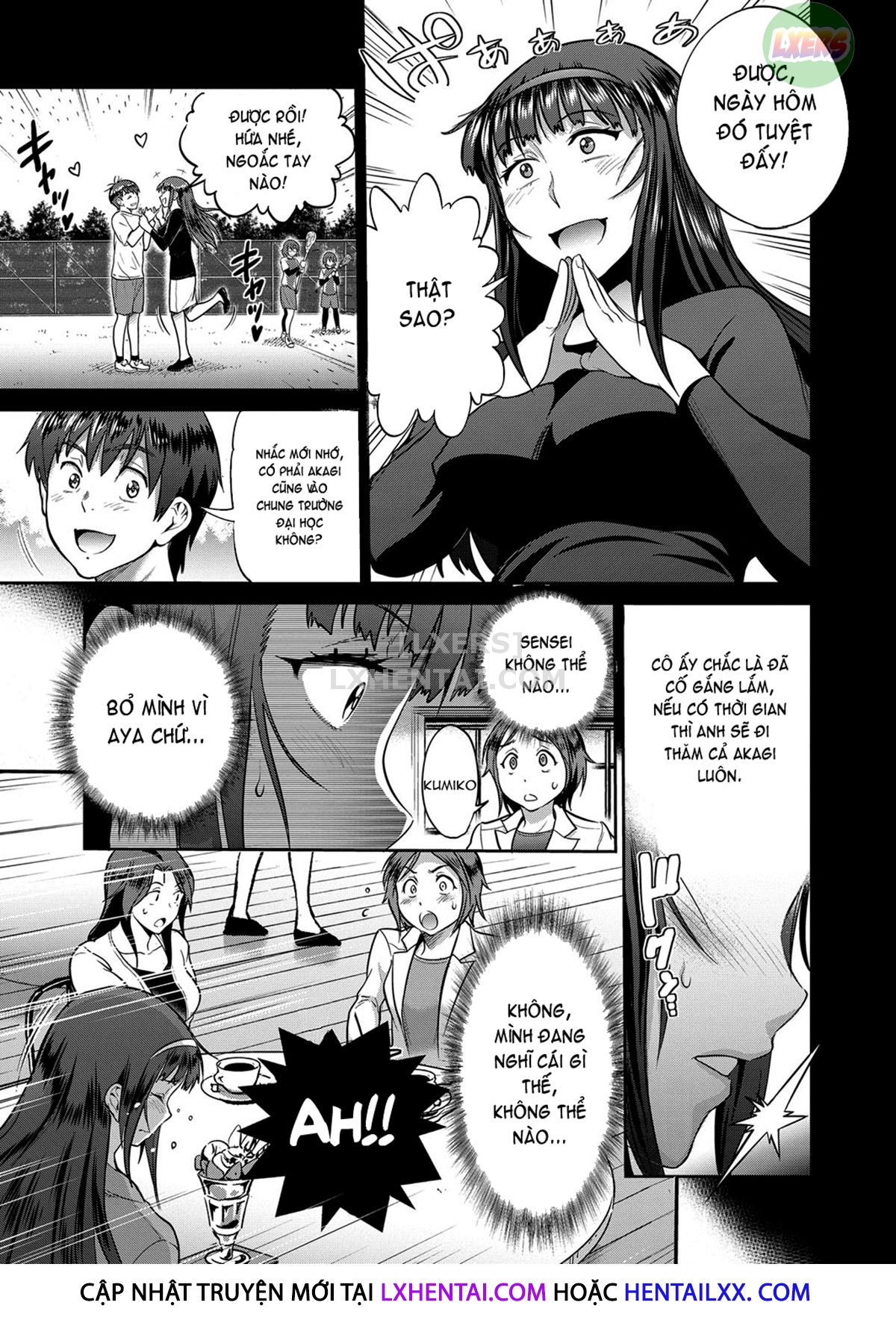 Đọc truyện hentai Jyoshi Luck! ~2 Years Later~ - Chap 4.5