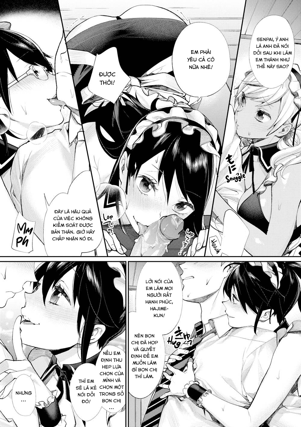 Đọc truyện hentai Lạc và CLB của những coi gái Otaku - Chap 7 [END]
