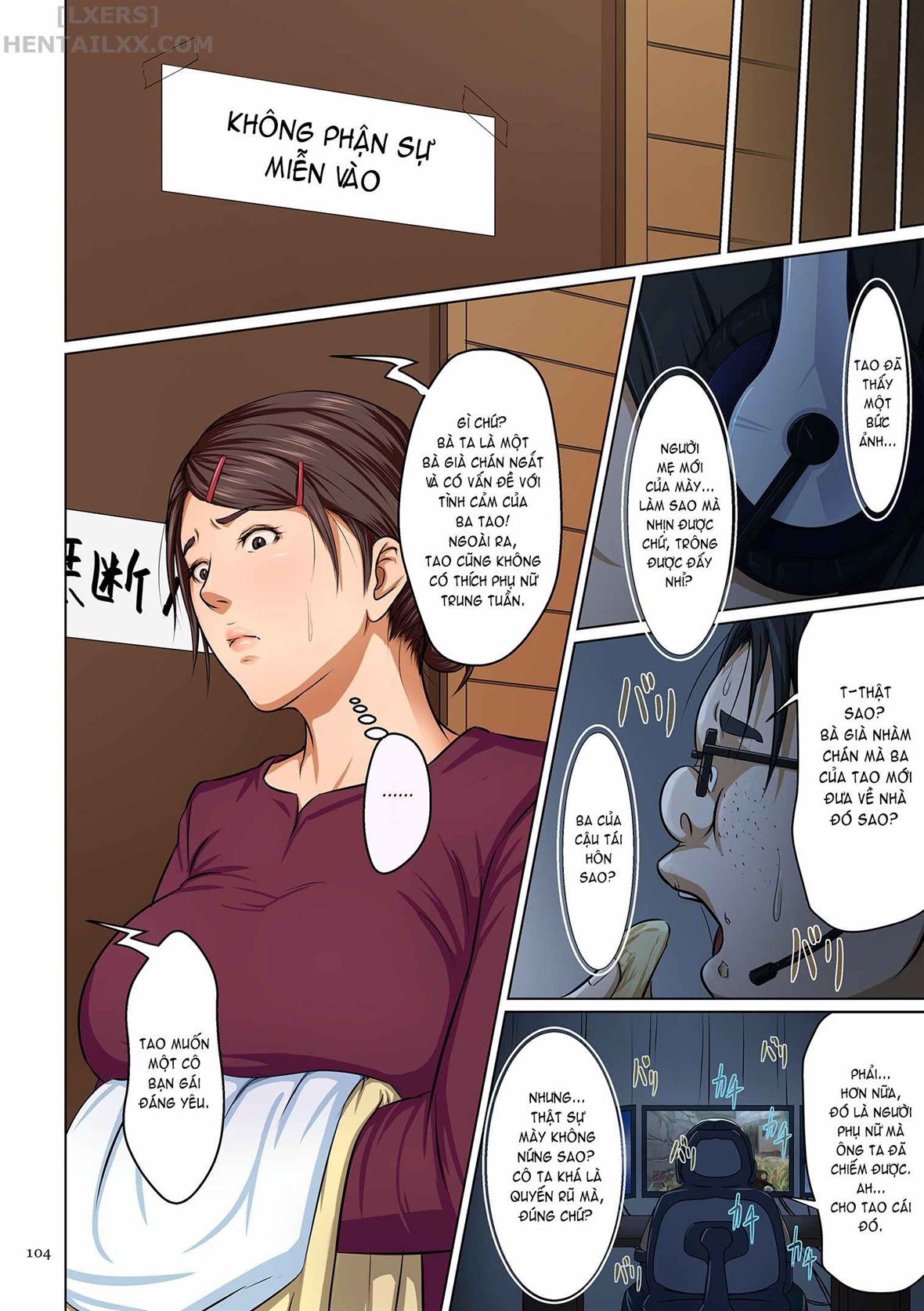 Đọc truyện hentai Karamitsuku Shisen - Chap 6