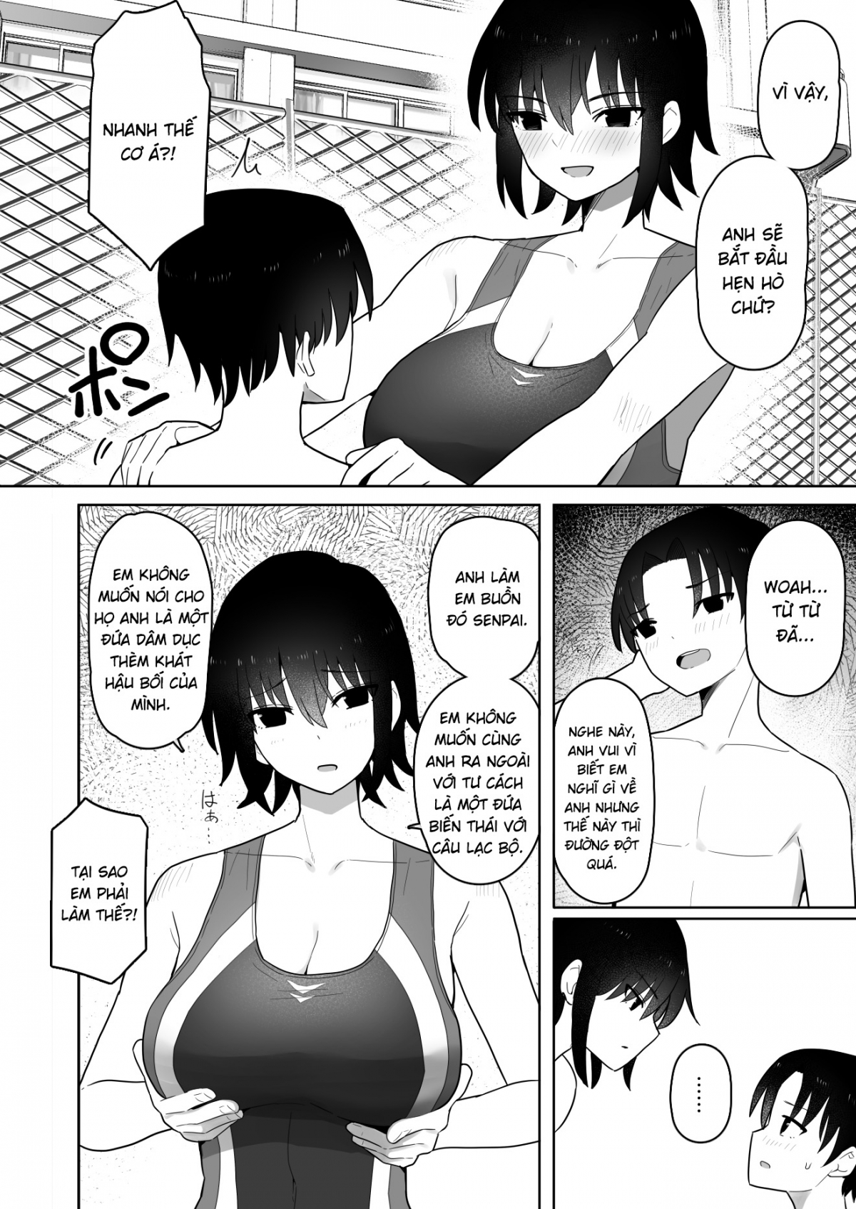 Đọc truyện hentai Hậu bối cao lớn và thô lỗ thật ra lại dâm và yêu tôi - Chương 1