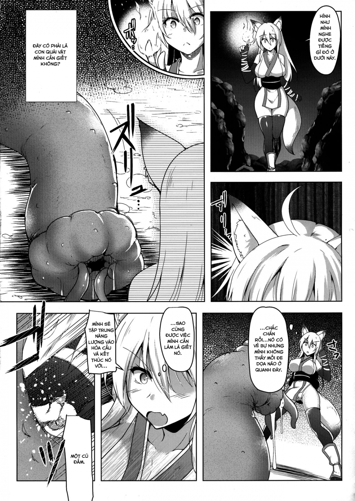 Đọc truyện hentai Futanari Demon Fighter Tamaki's Suffering - Oneshot
