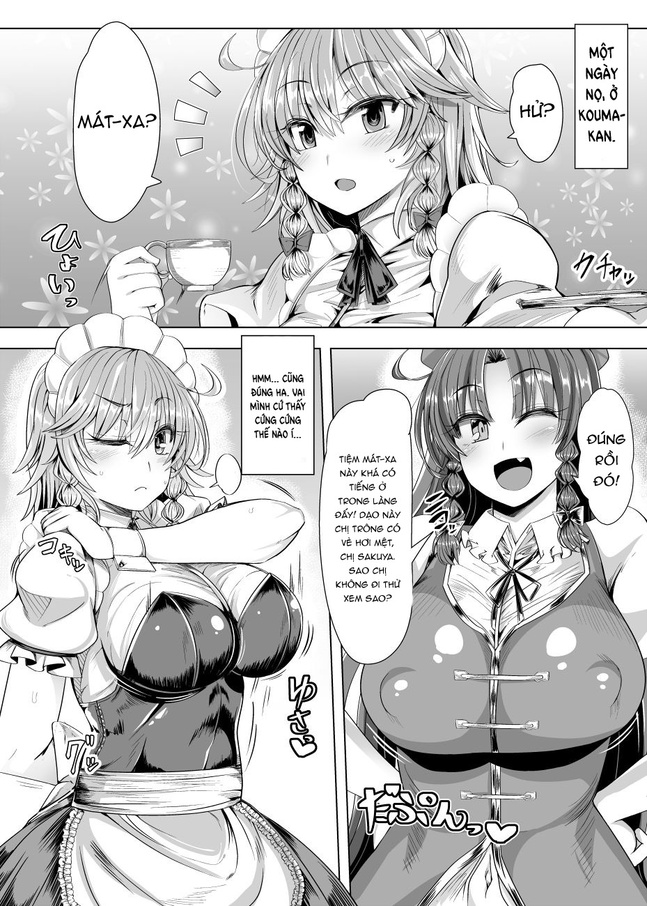 Đọc truyện hentai Sakuya Trip (Touhou Project) - Oneshot