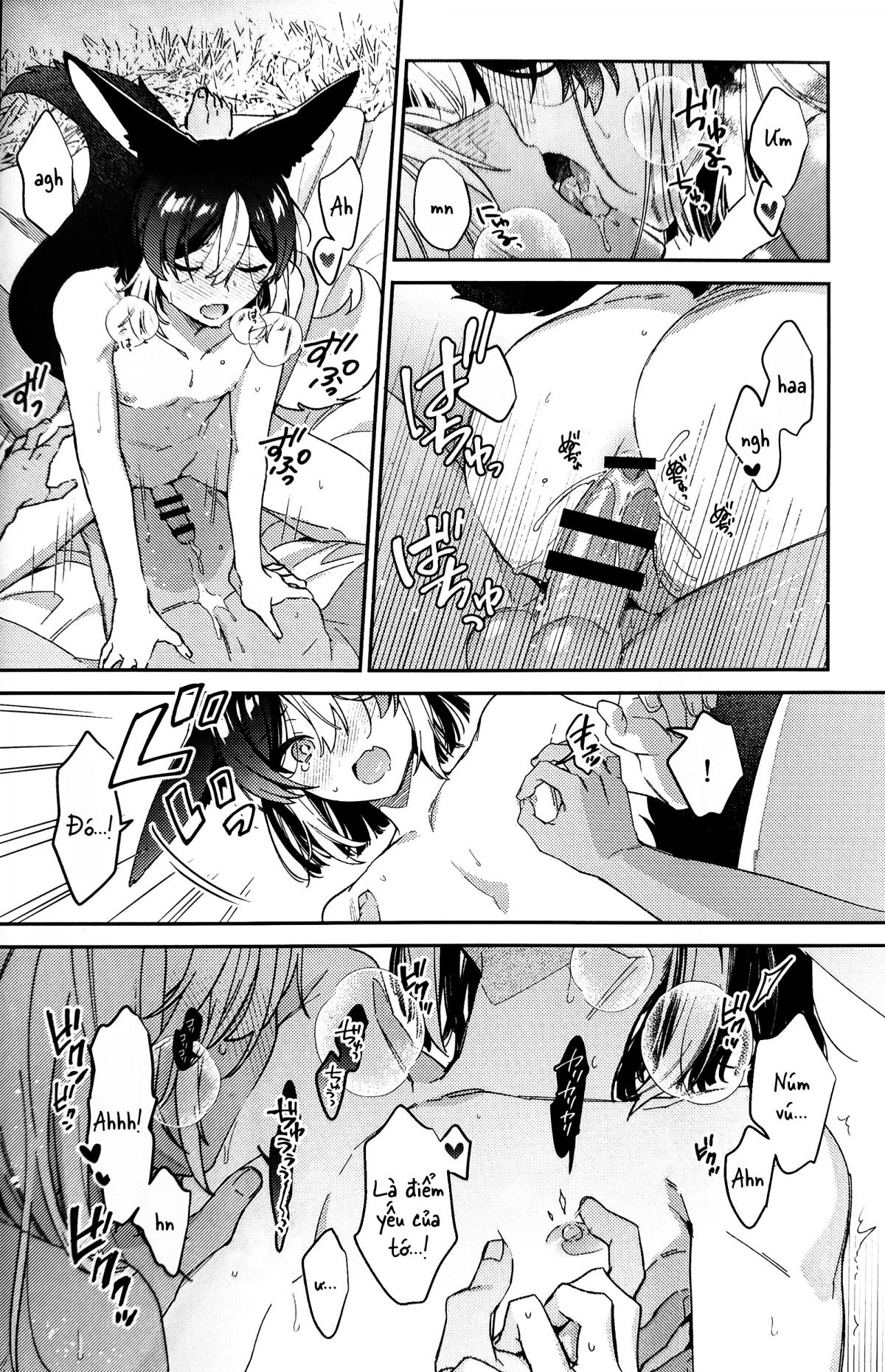 Đọc truyện hentai Anh bạn sói của tôi đang hành động bất thường - Oneshot