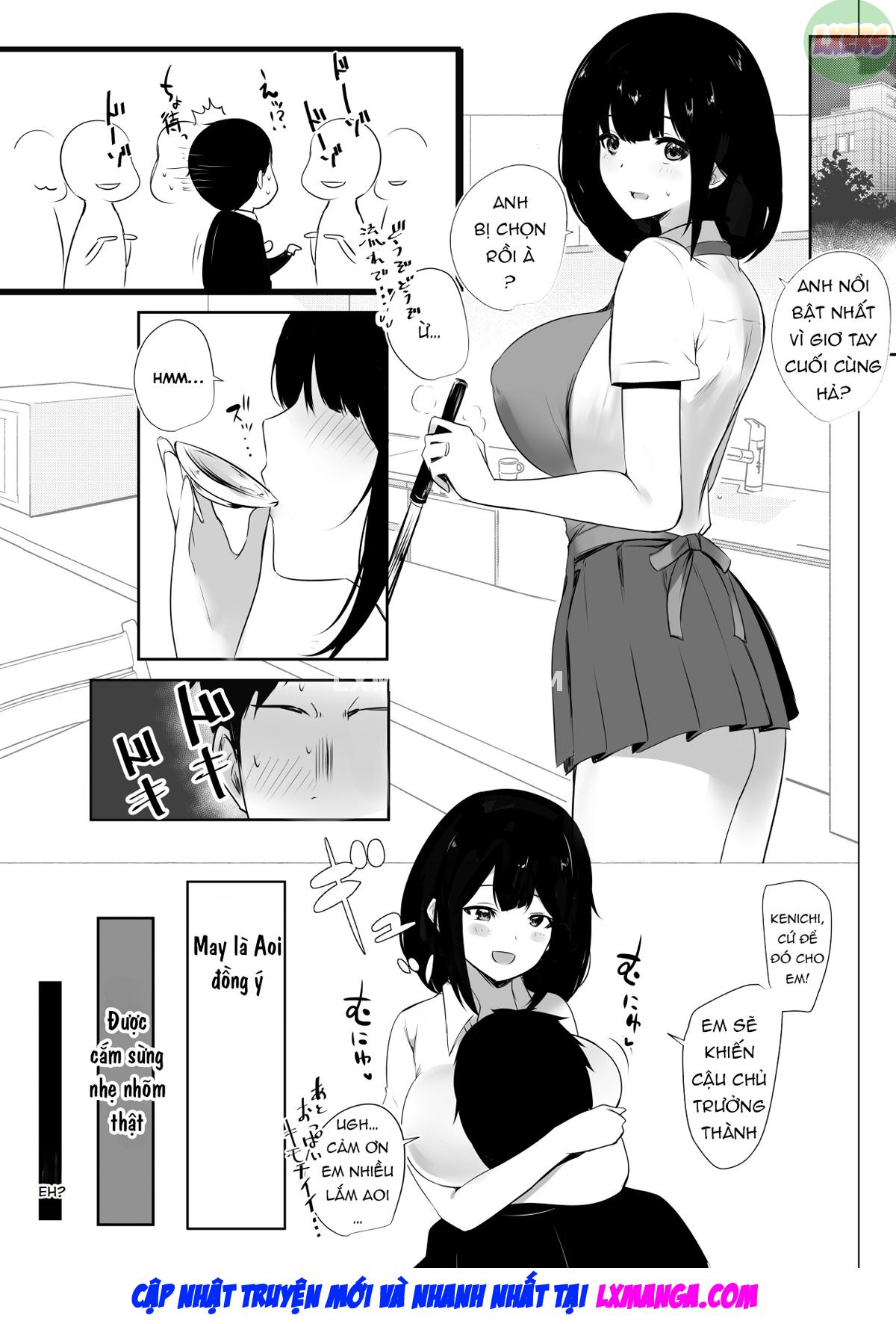 Đọc truyện hentai Cô vợ nữ sinh trung học ngực bự - Chap 3