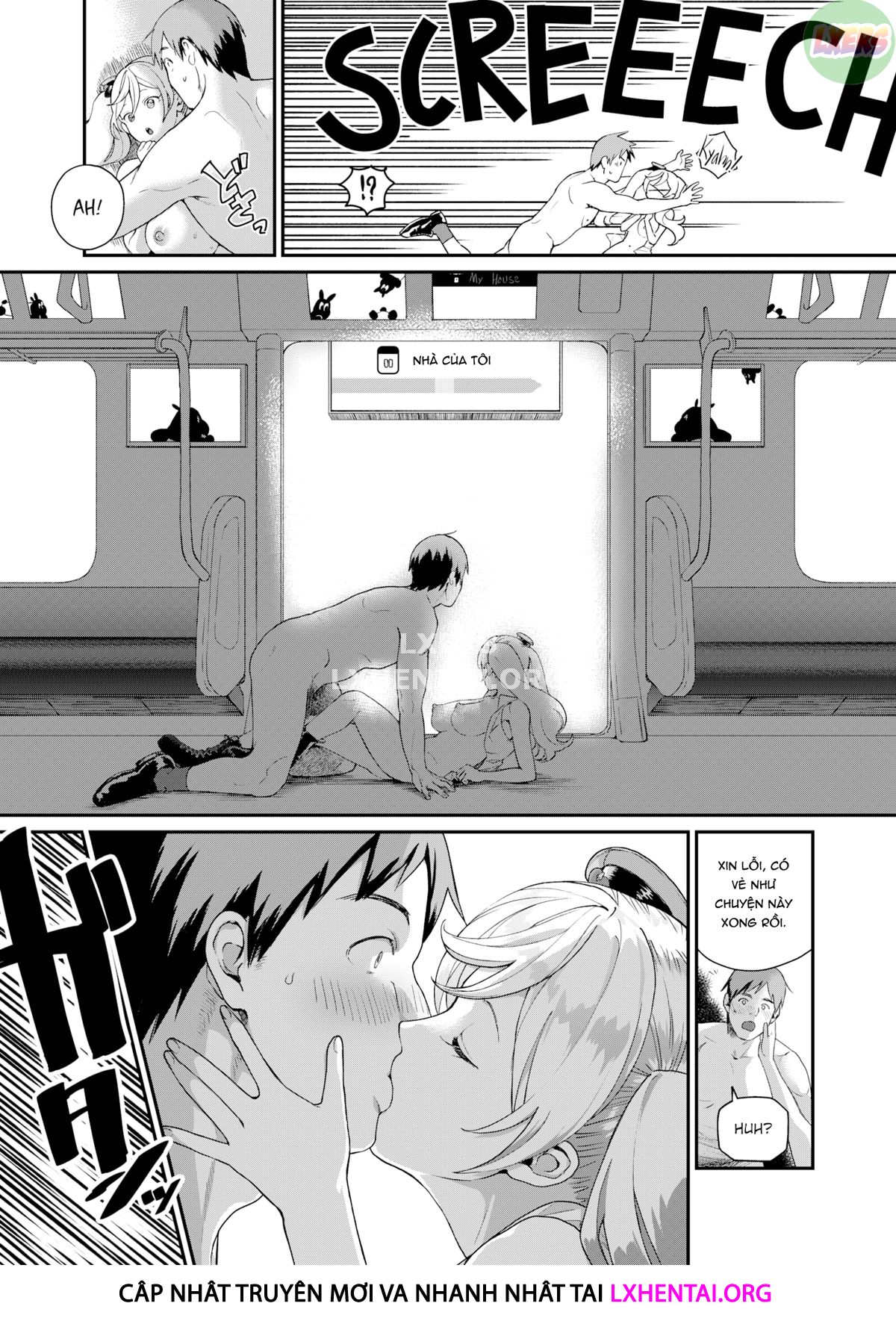 Đọc truyện hentai Hành trình trên chuyến tàu mát mẻ - Oneshot