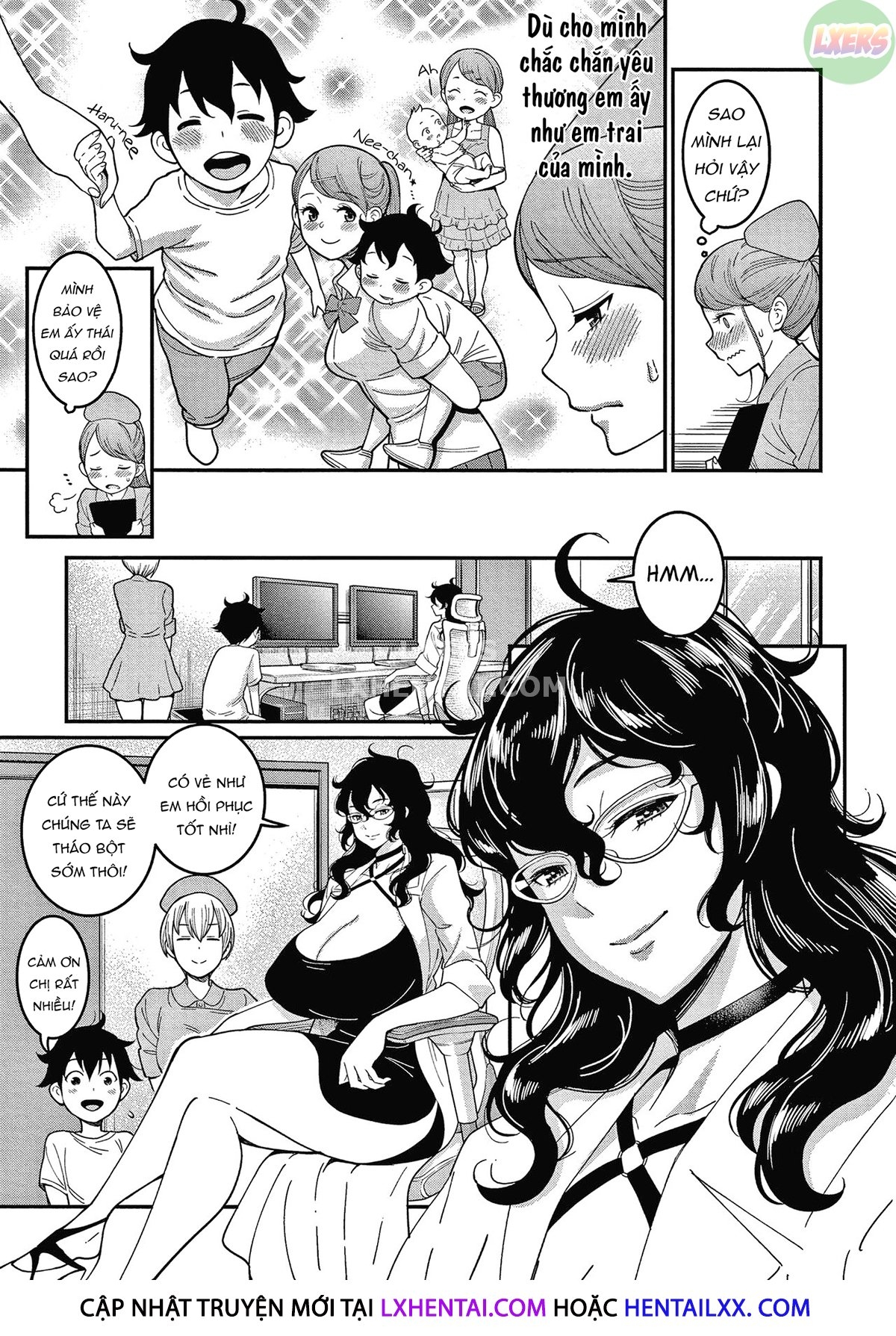 Đọc truyện hentai OneShota Ward 24 Hour Care Harem Hospitalization Life - Chap 2