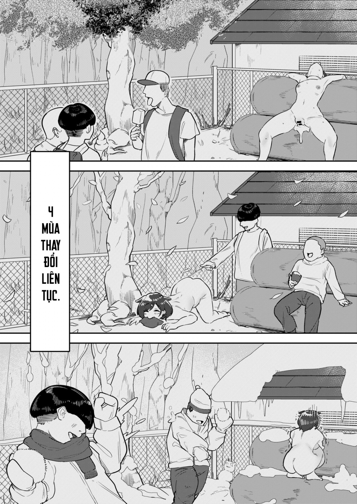 Đọc truyện hentai Kusogaki Saimin VS Mesuinu Madoka - Oneshot.