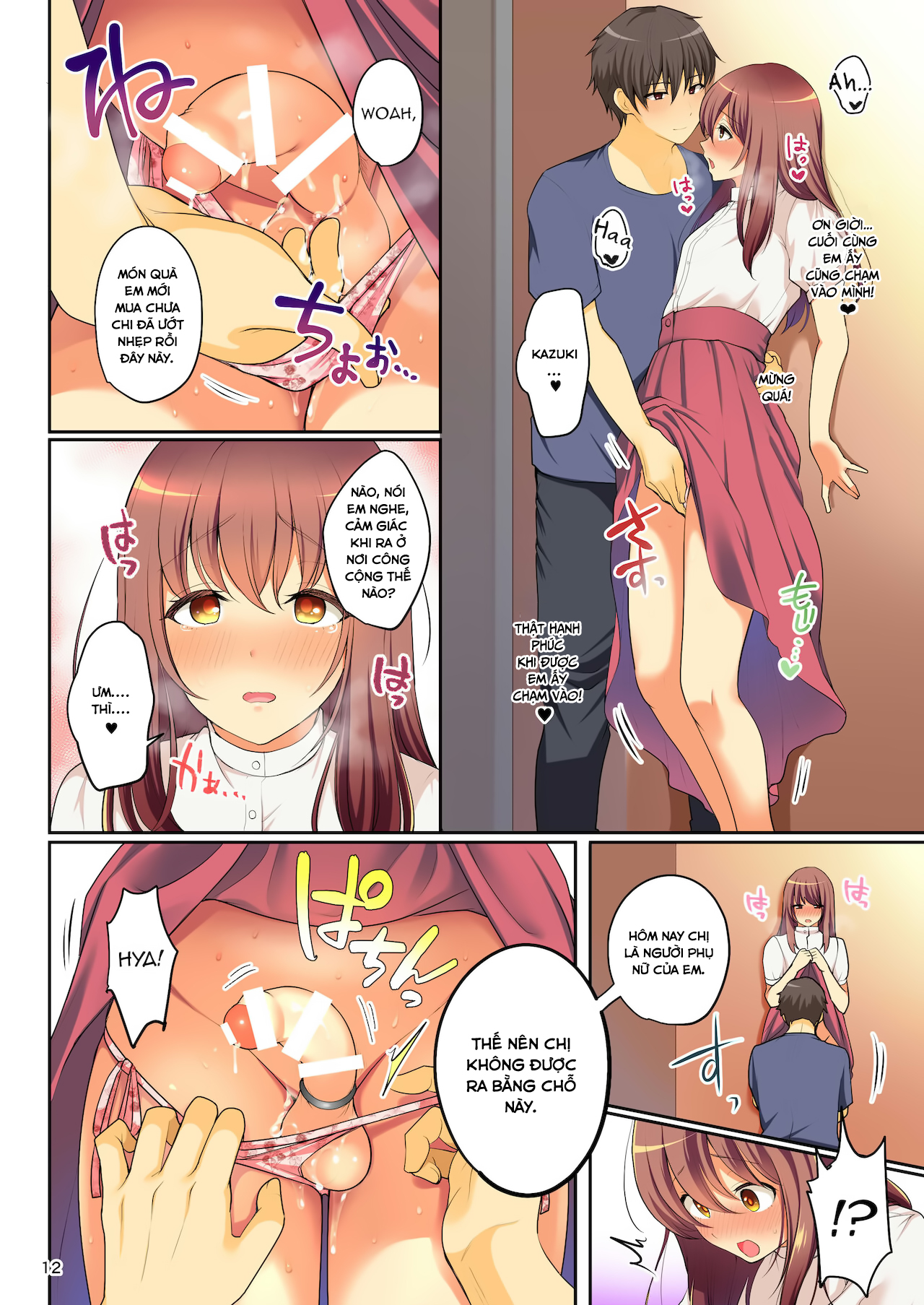 Đọc truyện hentai Senpai no Oppai - Chap 4