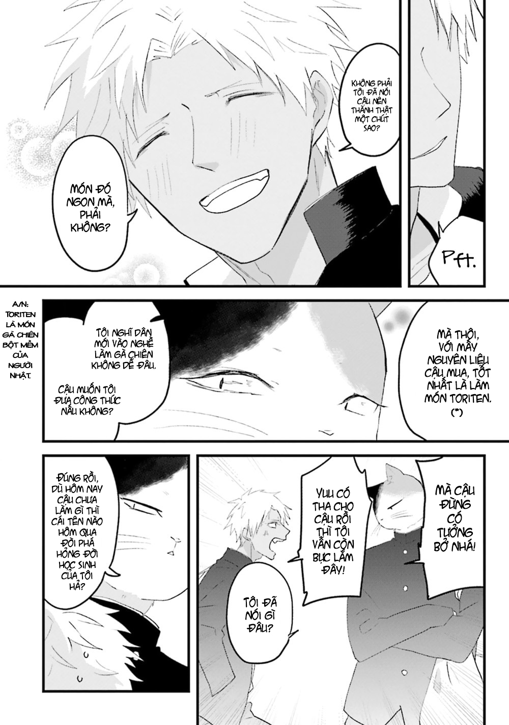 Đọc truyện hentai Trai và Mèo - Chap 2