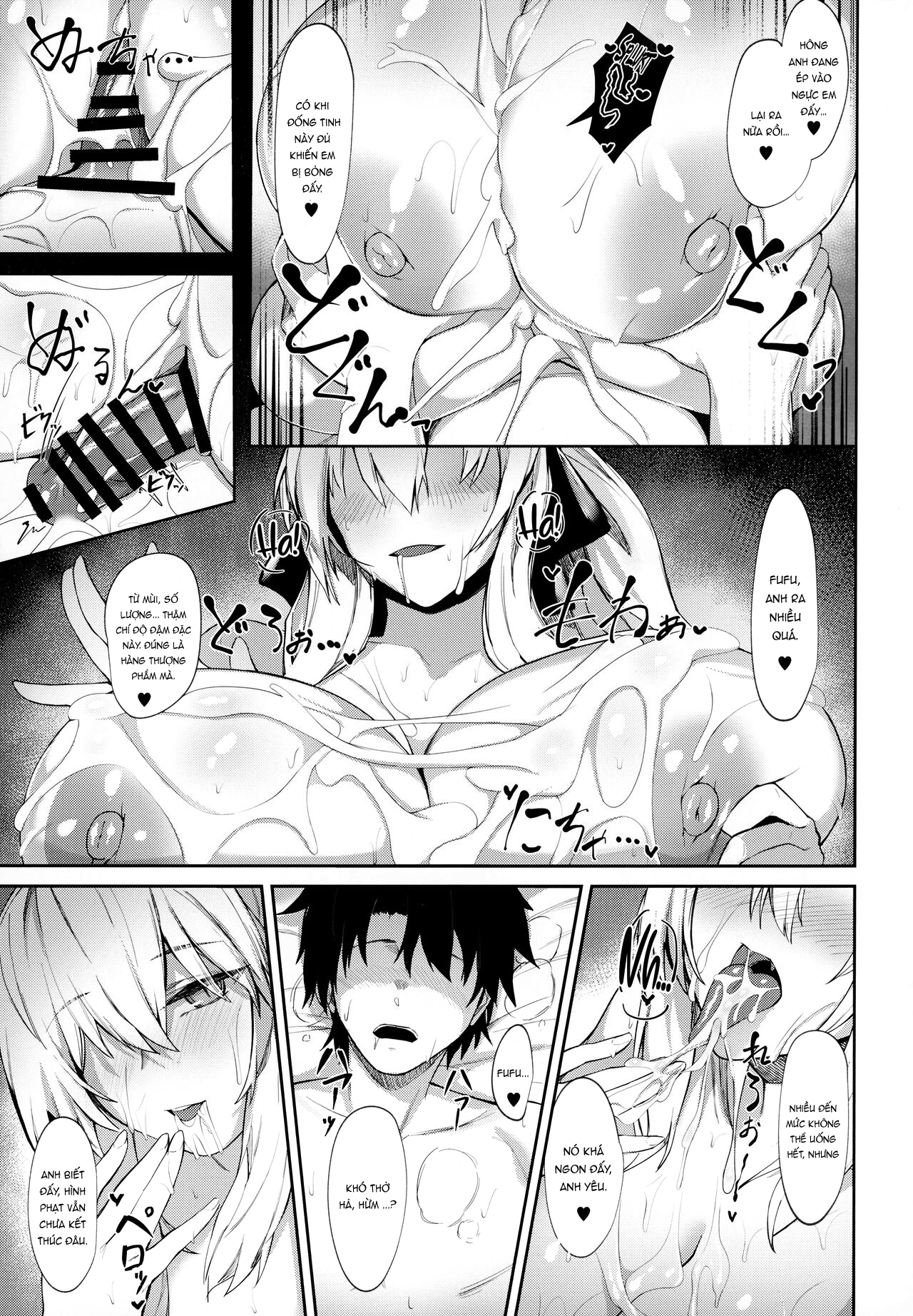 Đọc truyện hentai Drowning in My Wife (Morgan) (Fate/Grand Order) - Oneshot
