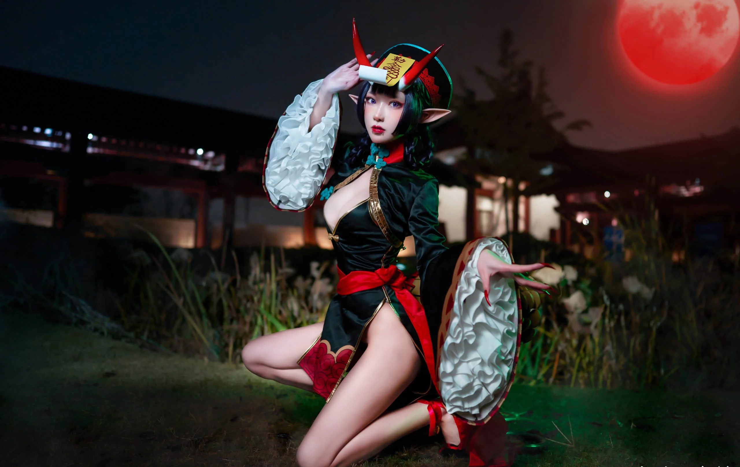 Đọc truyện hentai Tuyển tập Albums siêu phẩm Cosplay - Chap 841 - A Bao is also a bunny girl - NO.10 Shuten-doji