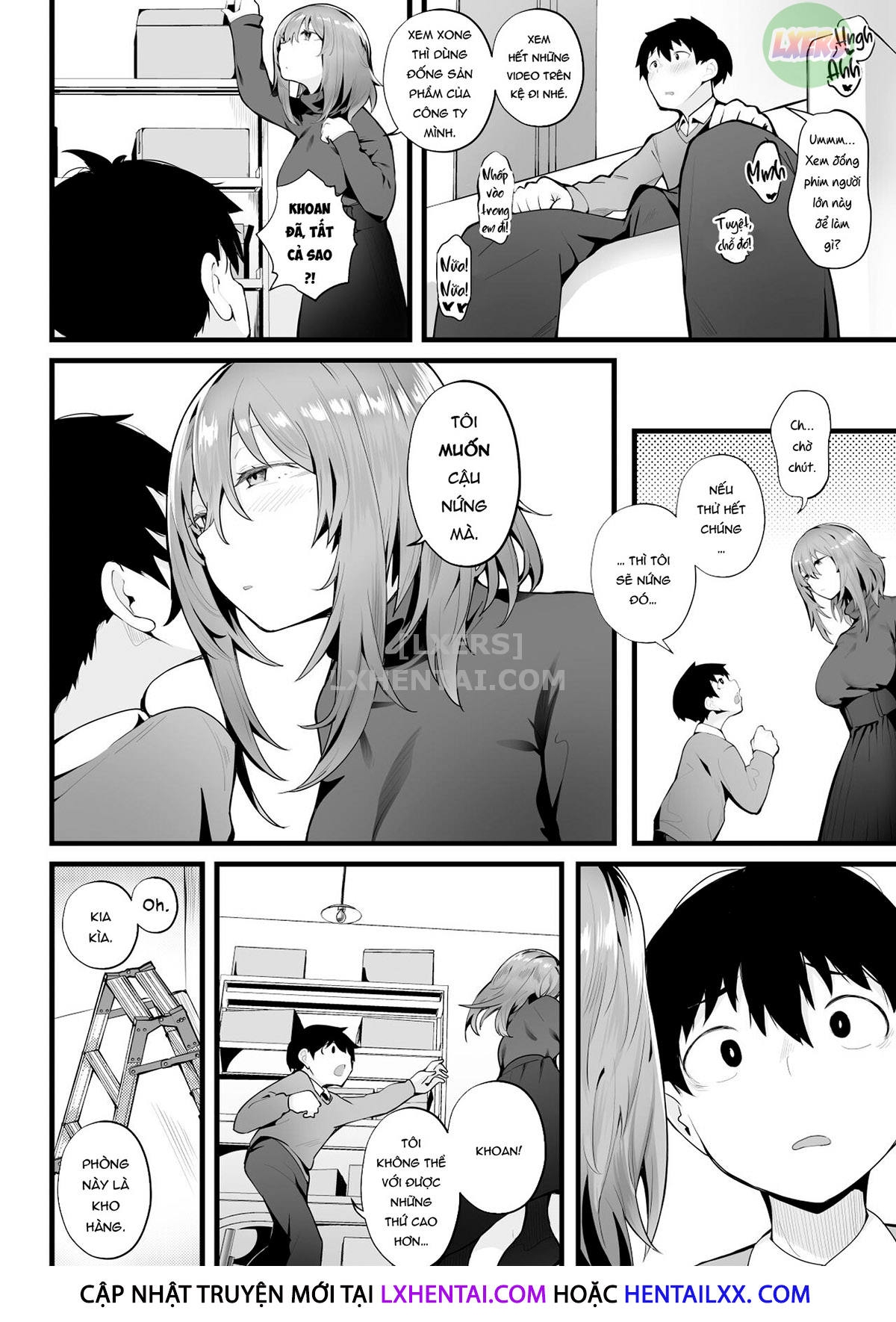 Đọc truyện hentai Tight Edging From A Tall Girl Of Few Words - Oneshot