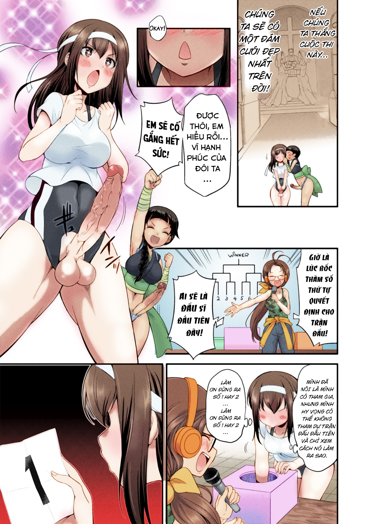 Đọc truyện hentai Đại chiến Futa~Nữ hoàng dương vật - Chap 1