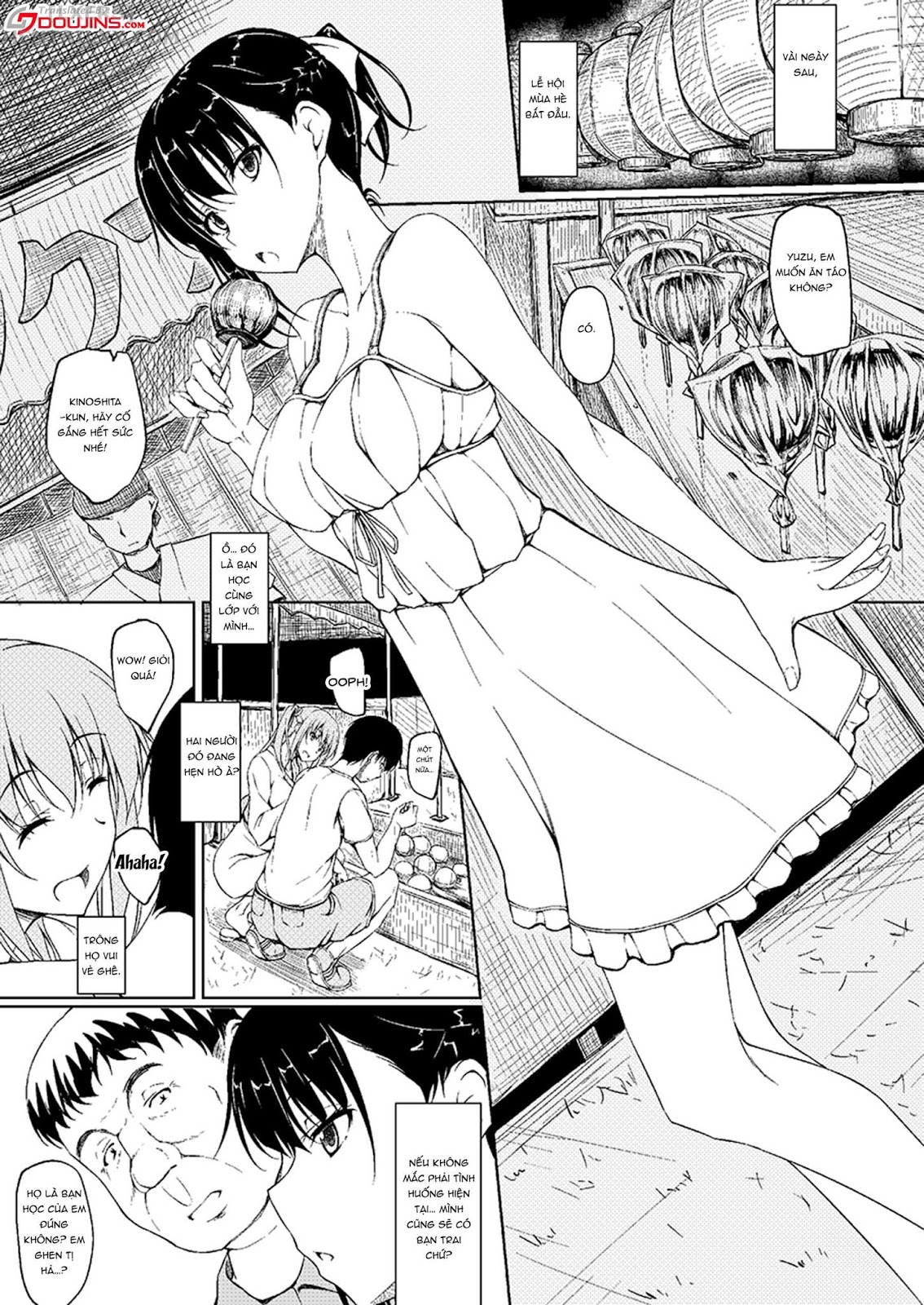 Đọc truyện hentai Igarashi Yuzuha Choukyou Nisshi - Chap 3 - Nee, Watashi To... Suru?