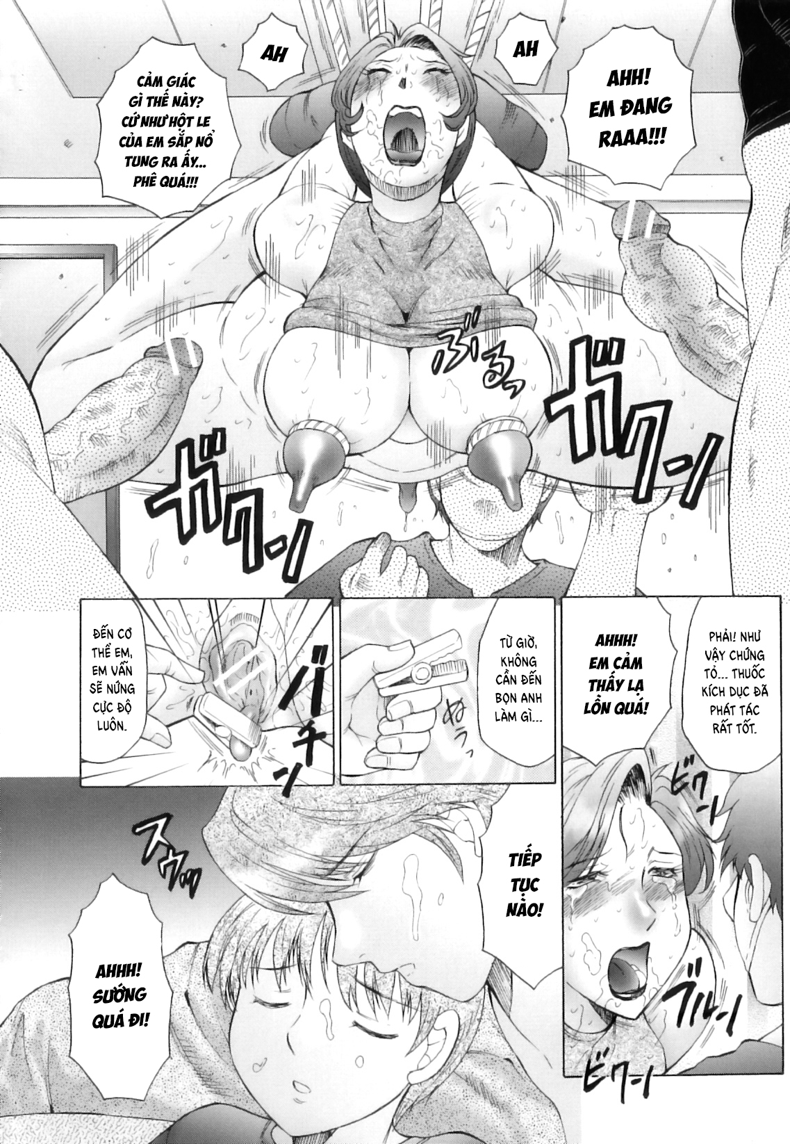 Đọc truyện hentai Kan no - Arashi Nikuduma Ryoujoku Jigokuhen - Chap 9