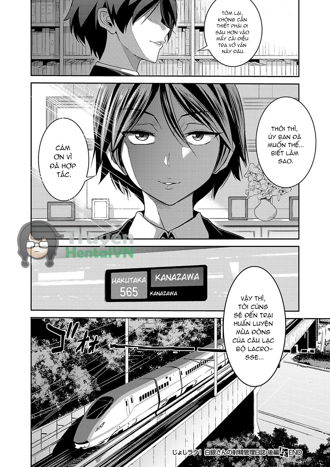 Đọc truyện hentai Jyoshi Luck! ~2 Years Later~ Shirogane-san no Shasei Kanri Nisshi - Oneshot