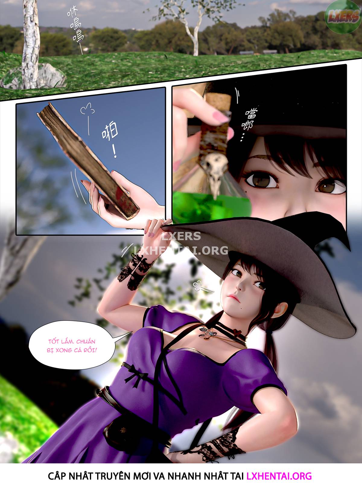 Đọc truyện hentai The Rose Fall Into Darkness - Chap 4