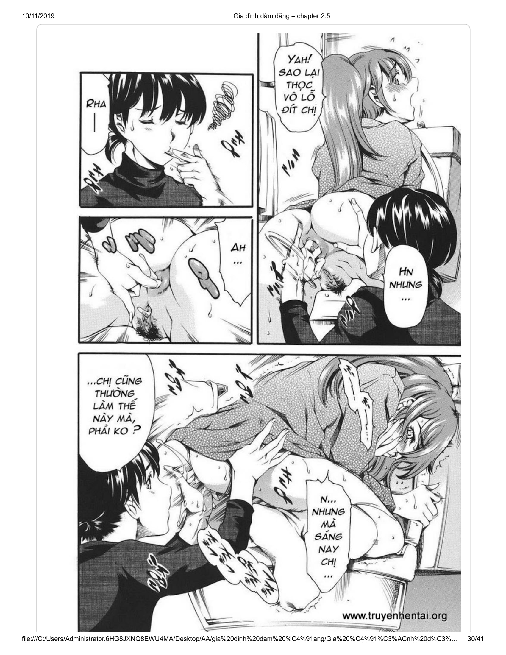 Đọc truyện hentai Katei no Jijou - Chap 4