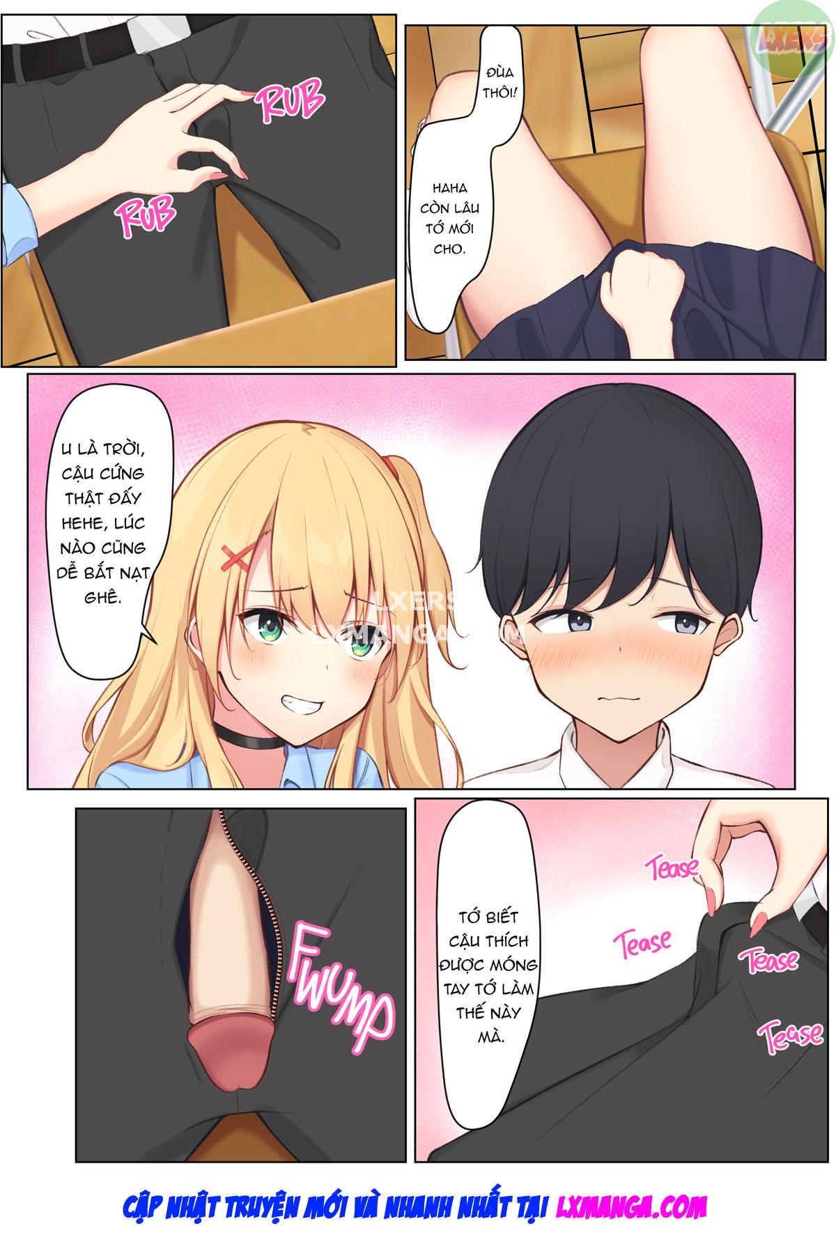 Đọc truyện hentai Tôi gặp rắc rối mỗi ngày vì bị các nữ sinh trung học bắt nạt - Oneshot