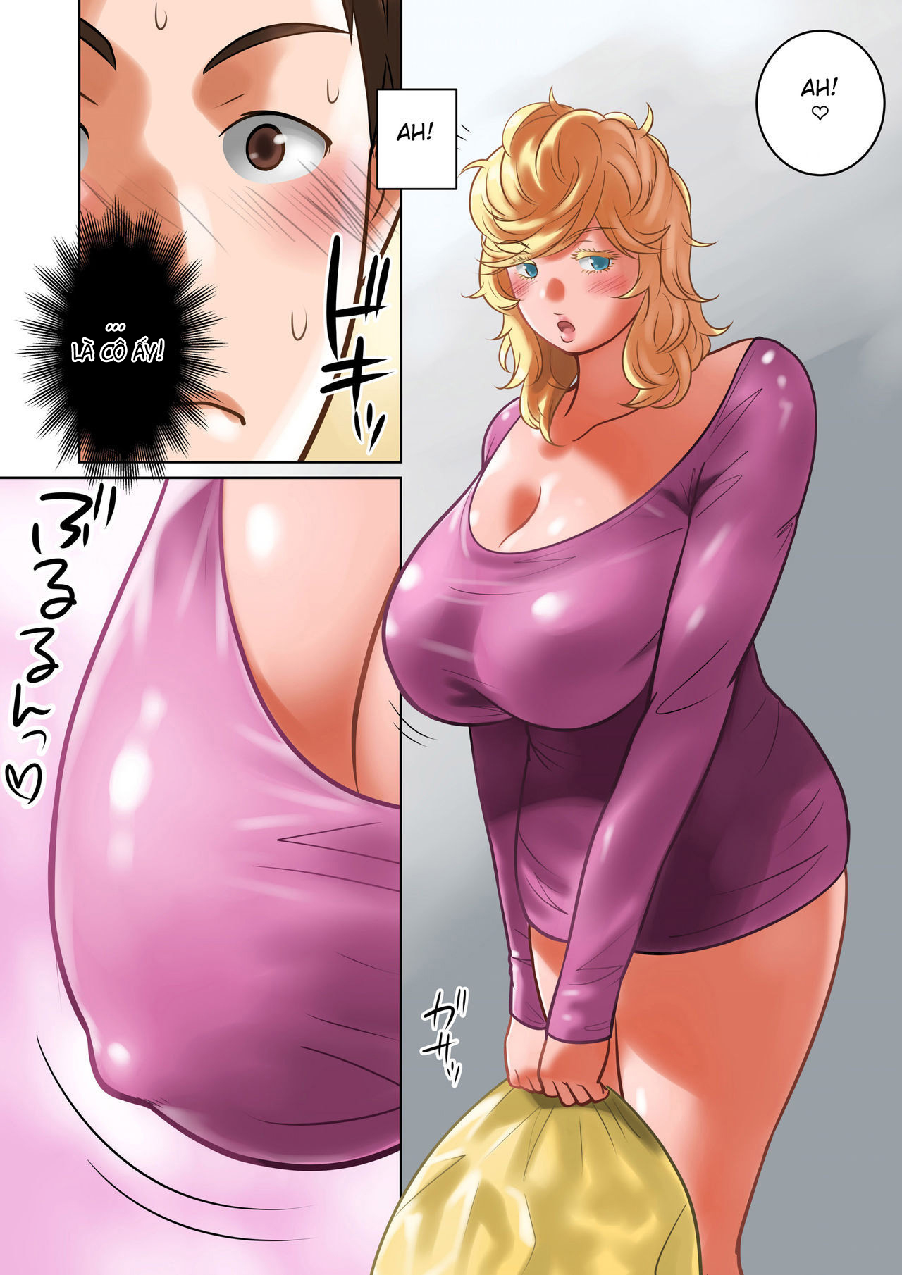 Đọc truyện hentai Chichinomi Ksan no Bonyuu - Chap 3