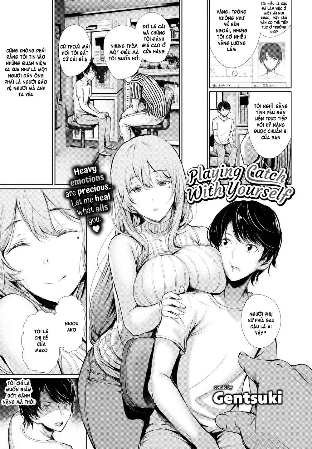 Đọc truyện hentai Kimi Omou Koi (Trọn bộ) - Chap 8: Playing Catch With Yourself