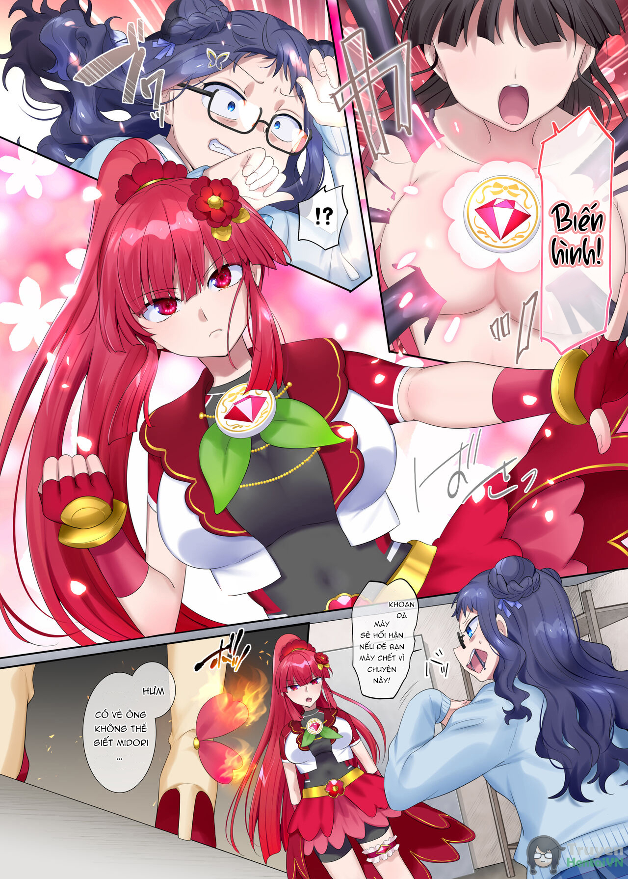 Đọc truyện hentai Mugen Seiki EX-Phantom season 2 ~Kokoro o Otosareru Hiiro no Mahou Shoujo~ - Oneshot