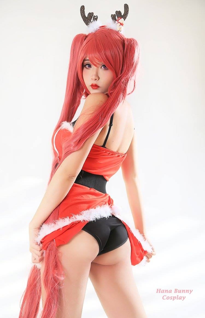 Đọc truyện hentai Tuyển tập Albums siêu phẩm Cosplay - Chap 370 - Hana Bunny – Xmas