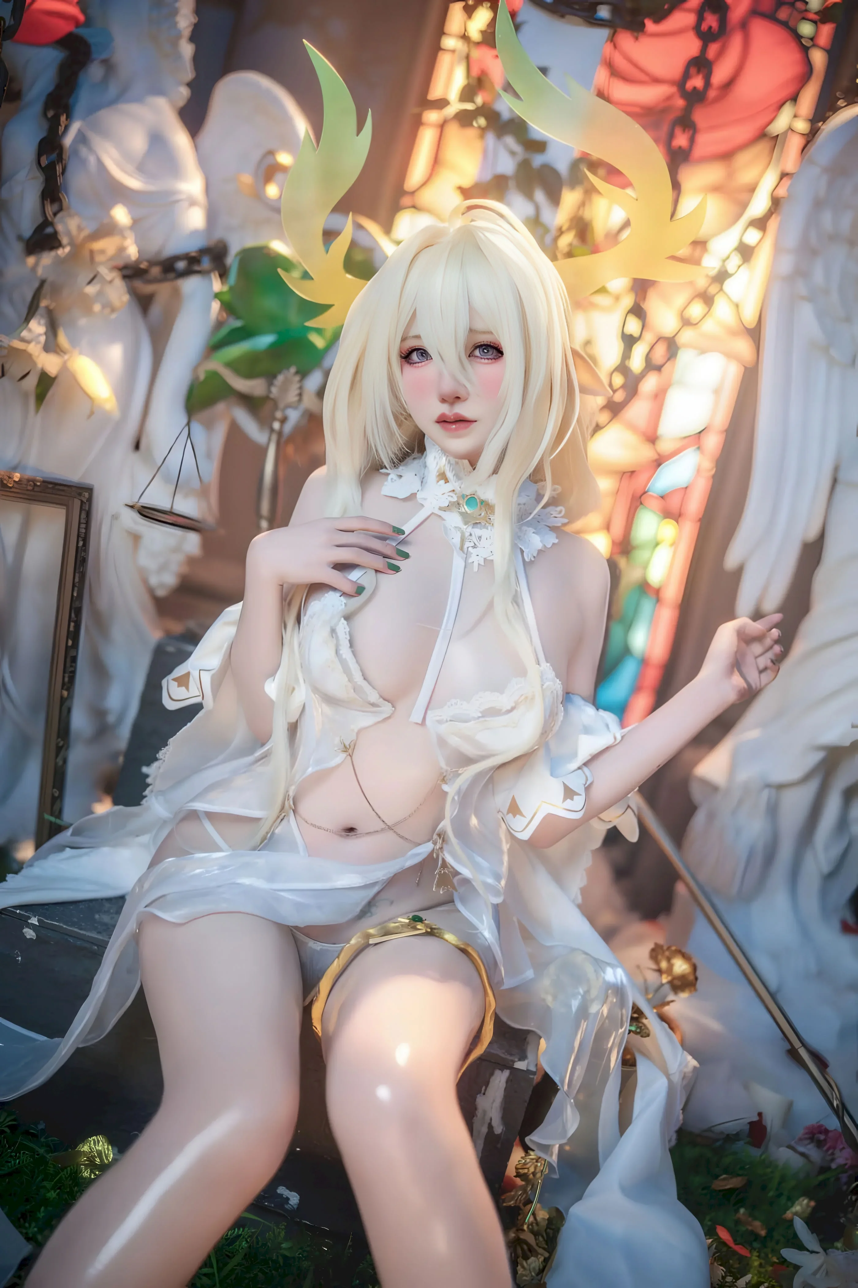 Đọc truyện hentai Tuyển tập Albums siêu phẩm Cosplay - Chap 1305 - Kaori - Golden Lion (Azur Lane)